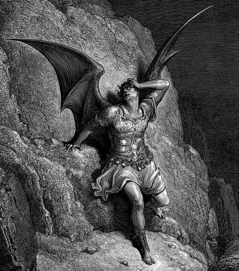 Les fils de Satan 3 [Gustave Dore - Paradise Lost Satan]