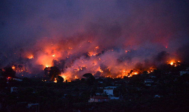 Grèce 1 - Operation Gladio terrorizes Greece with geoengineered firestorms