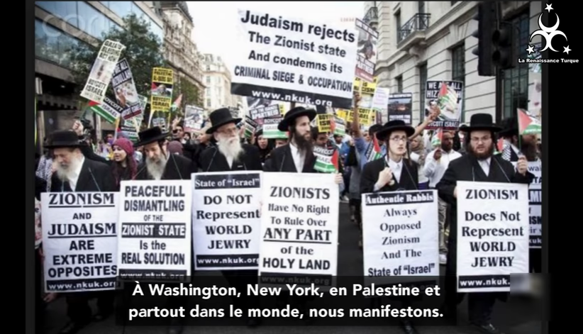 Les sionistes de parlent pas au nom des Juifs (dixit rabbin juif)