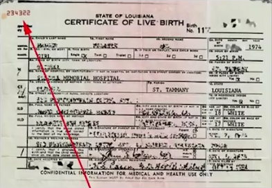5. Certificate of live birth