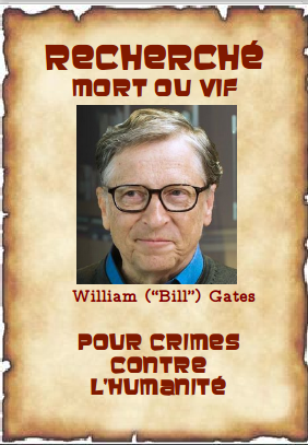 Avis de recherche - William ("Bill") Gates (USA)