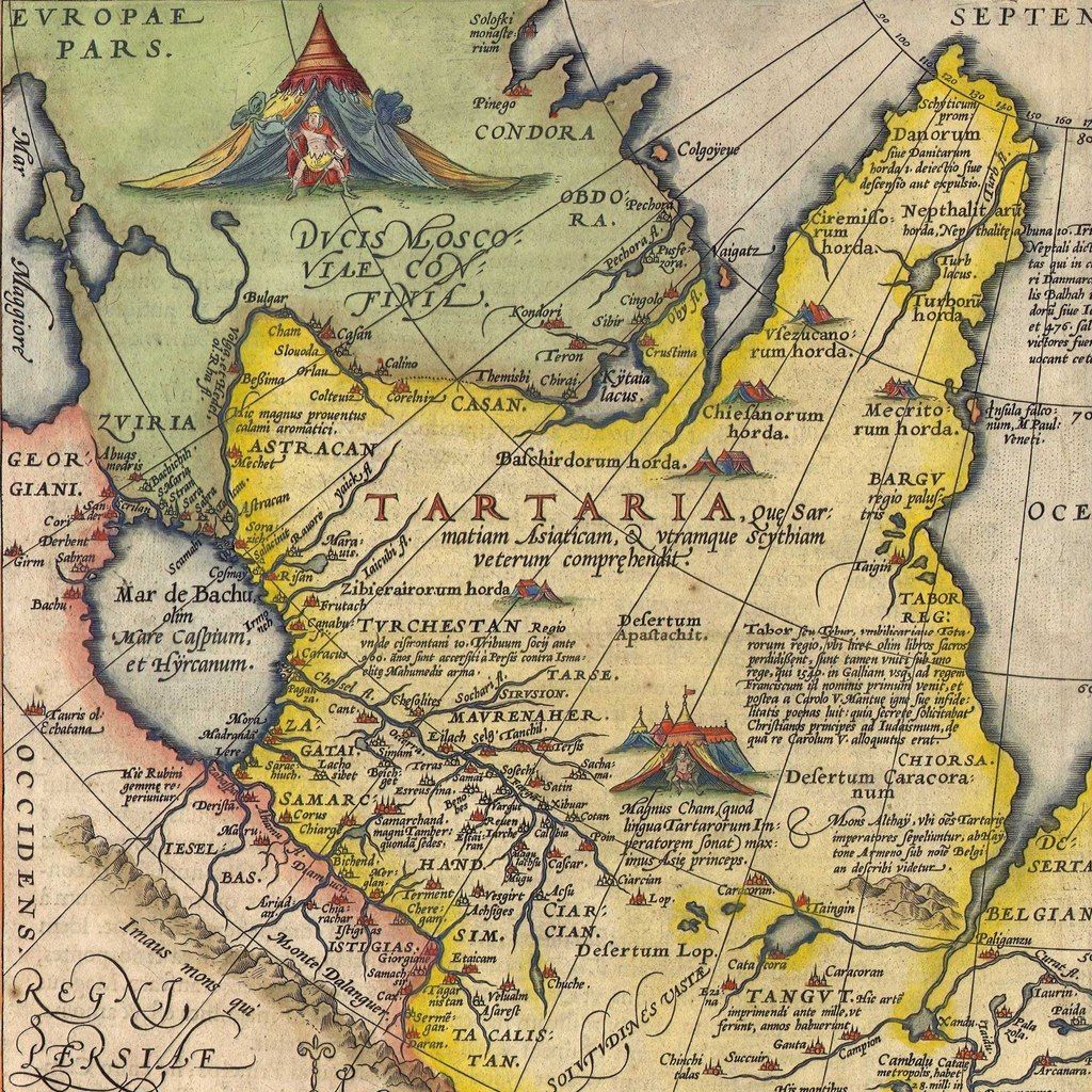 Ancient map of Tartaria